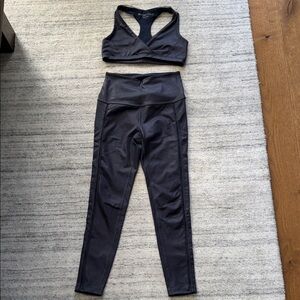 Navy Blue Activewear Set